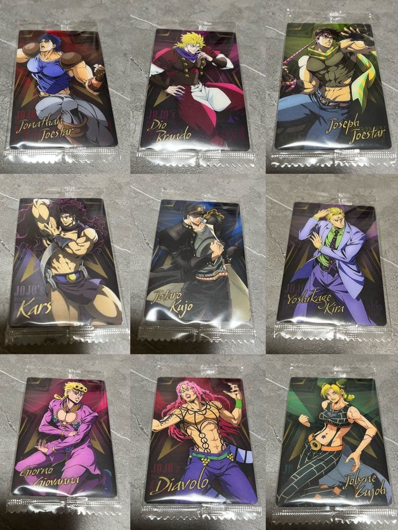 【バラ売り⭕️】ジョジョウエハースカード