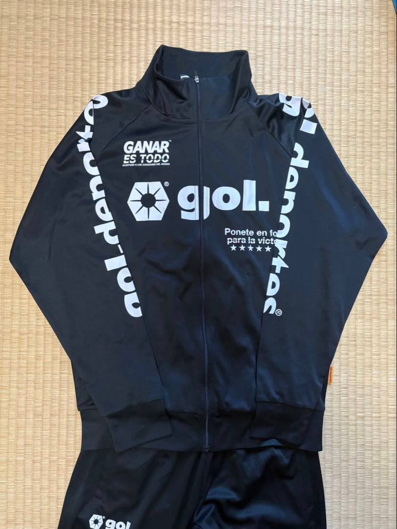 gol. セットアップ ジャージ ブラック