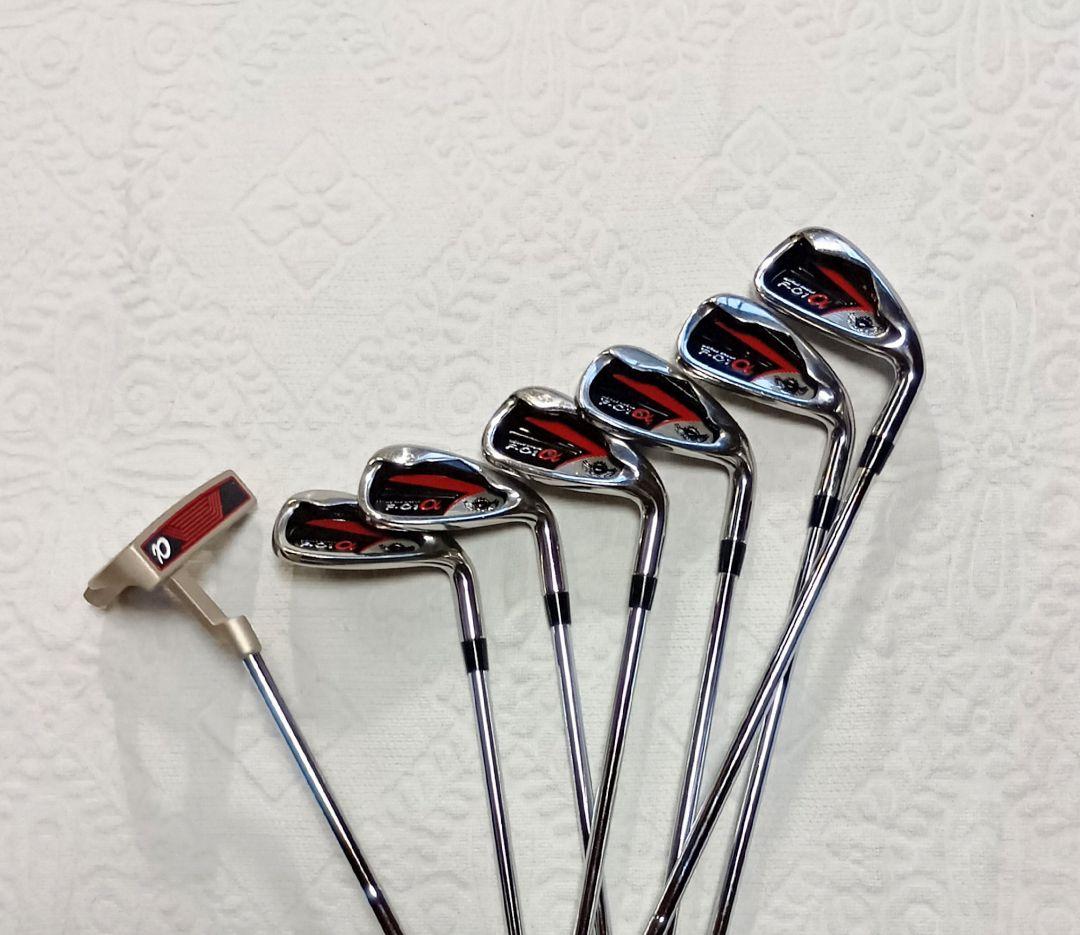 WORLD EAGLE スタンド式ゴルフバッグとクラブセット