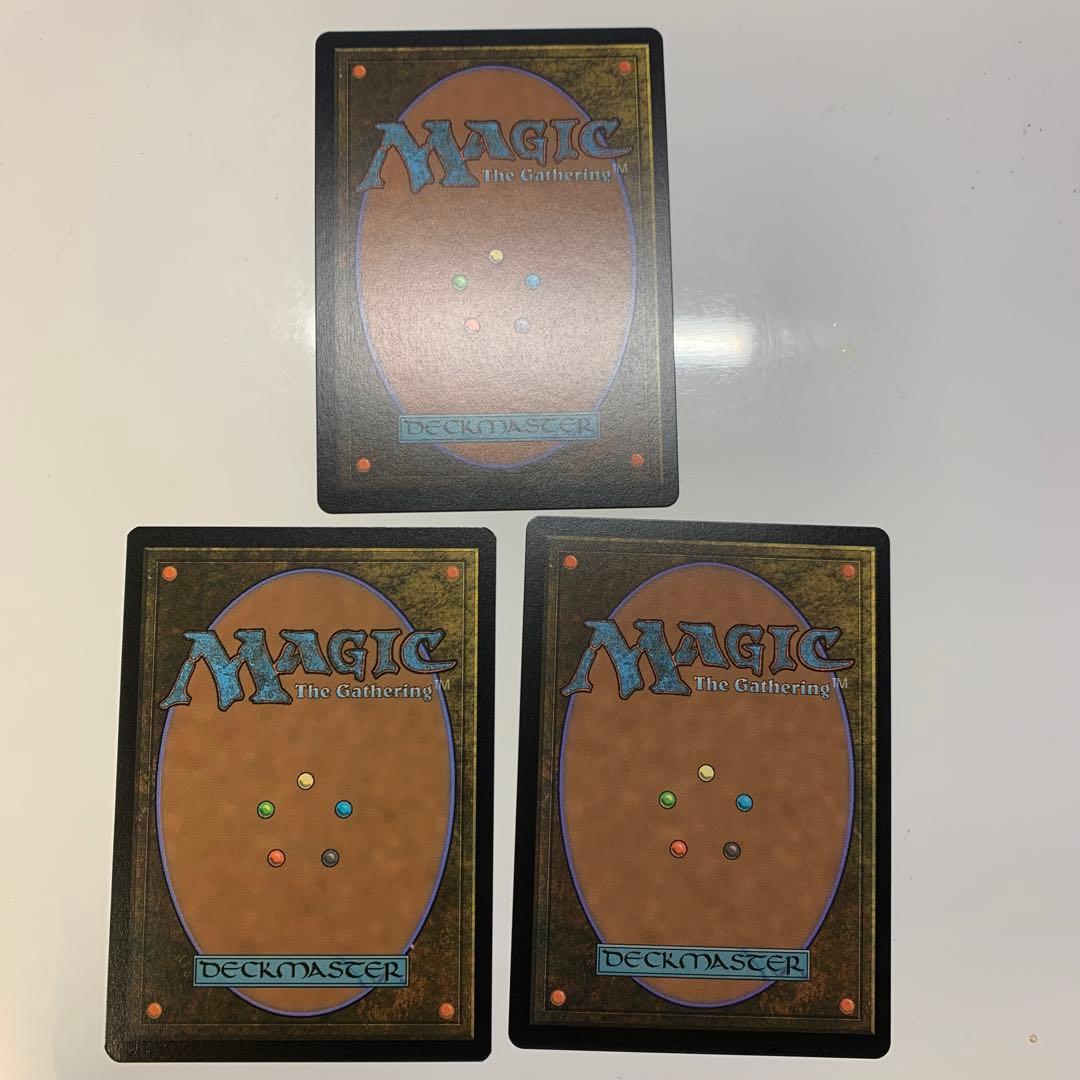 MTG （店舗刻印入り）サリアとギトラグの怪物✖️1枚霊気の媒介者✖️1枚絞殺✖️1枚