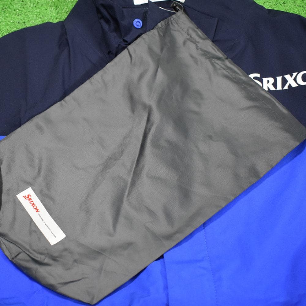SRIXON/スリクソン ゴルフ 防風レインスーツ【ブルー/L】新品！