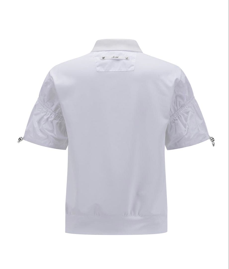 ☆ANEW GOLF☆JACQUARD HYBRID SHORT T-SHIRT