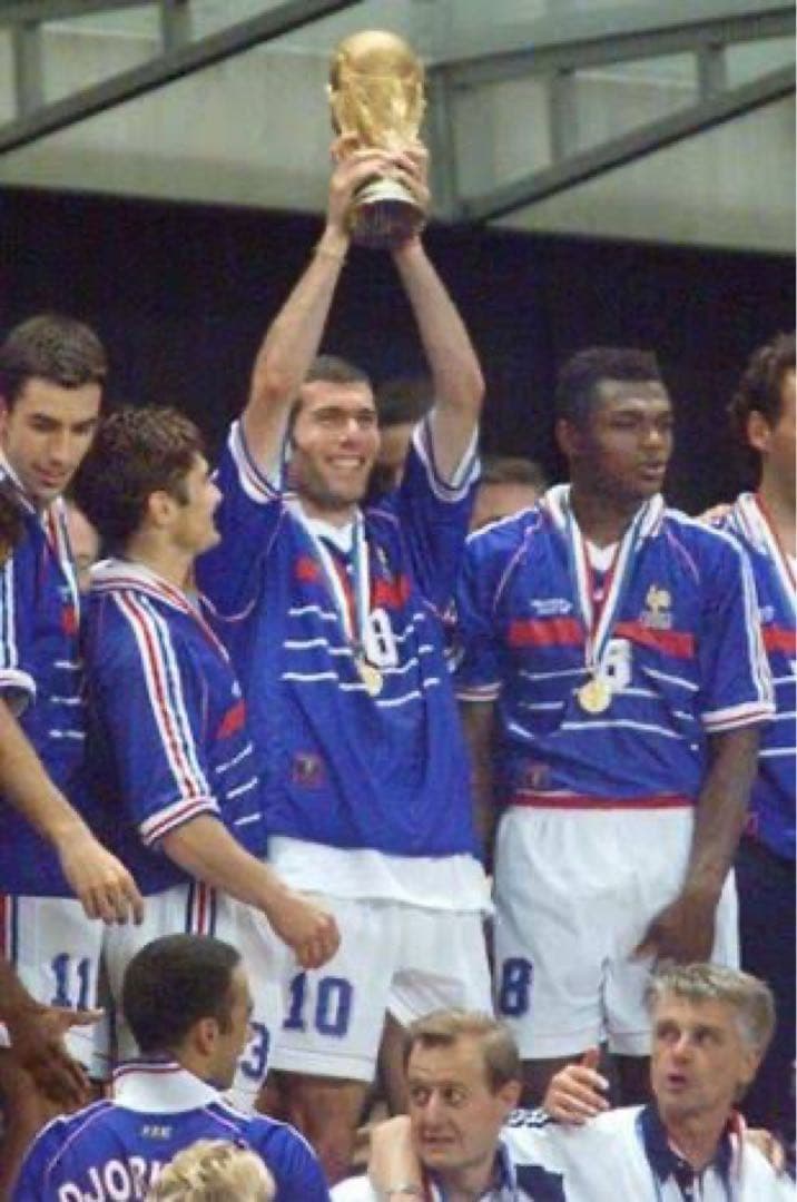 フランス代表 98年ワールドカップ シャツ 10 ZIDANE ヴィンテージユニ
