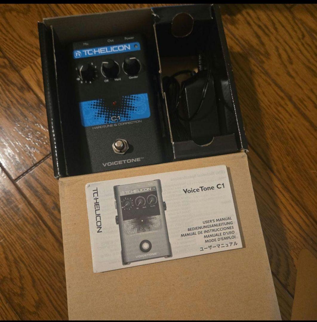 美品☆TC-HELICON Voicetone C1ボーカルエフェクター