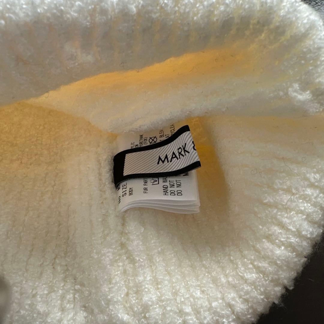 mark&lona ボンボンニット帽