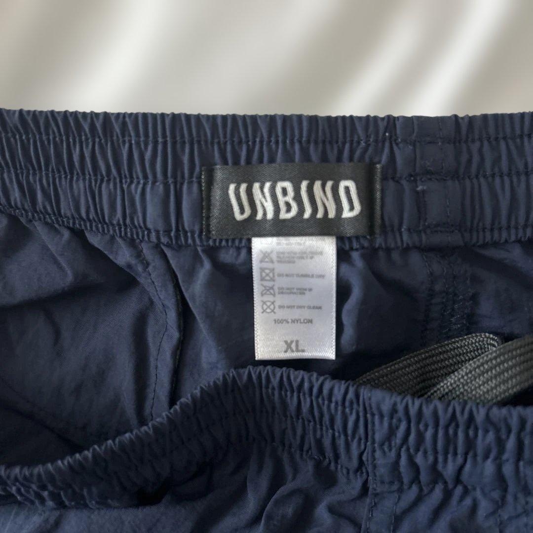 アンバインド　UNBIND ナイロンパンツ　XL