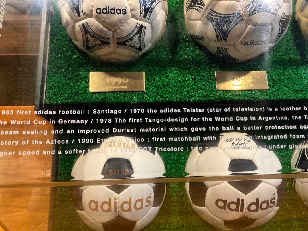 日韓W杯記念ボール ヒストリカルマッチボール9個セット限定品