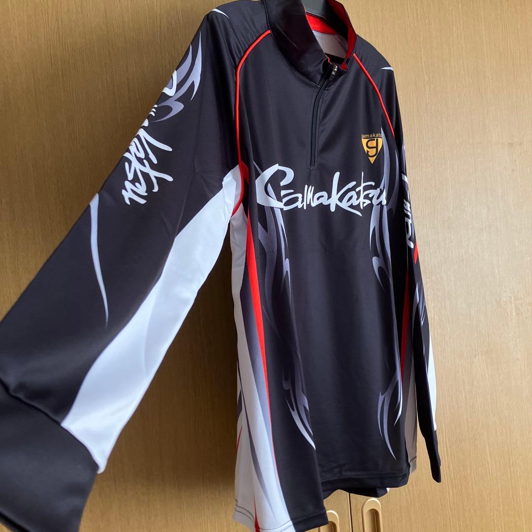 Gamakatsu ガマカツ ハーフジップシャツ フィッシングウェア XL