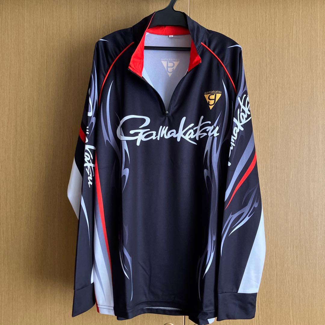 Gamakatsu ガマカツ ハーフジップシャツ フィッシングウェア XL