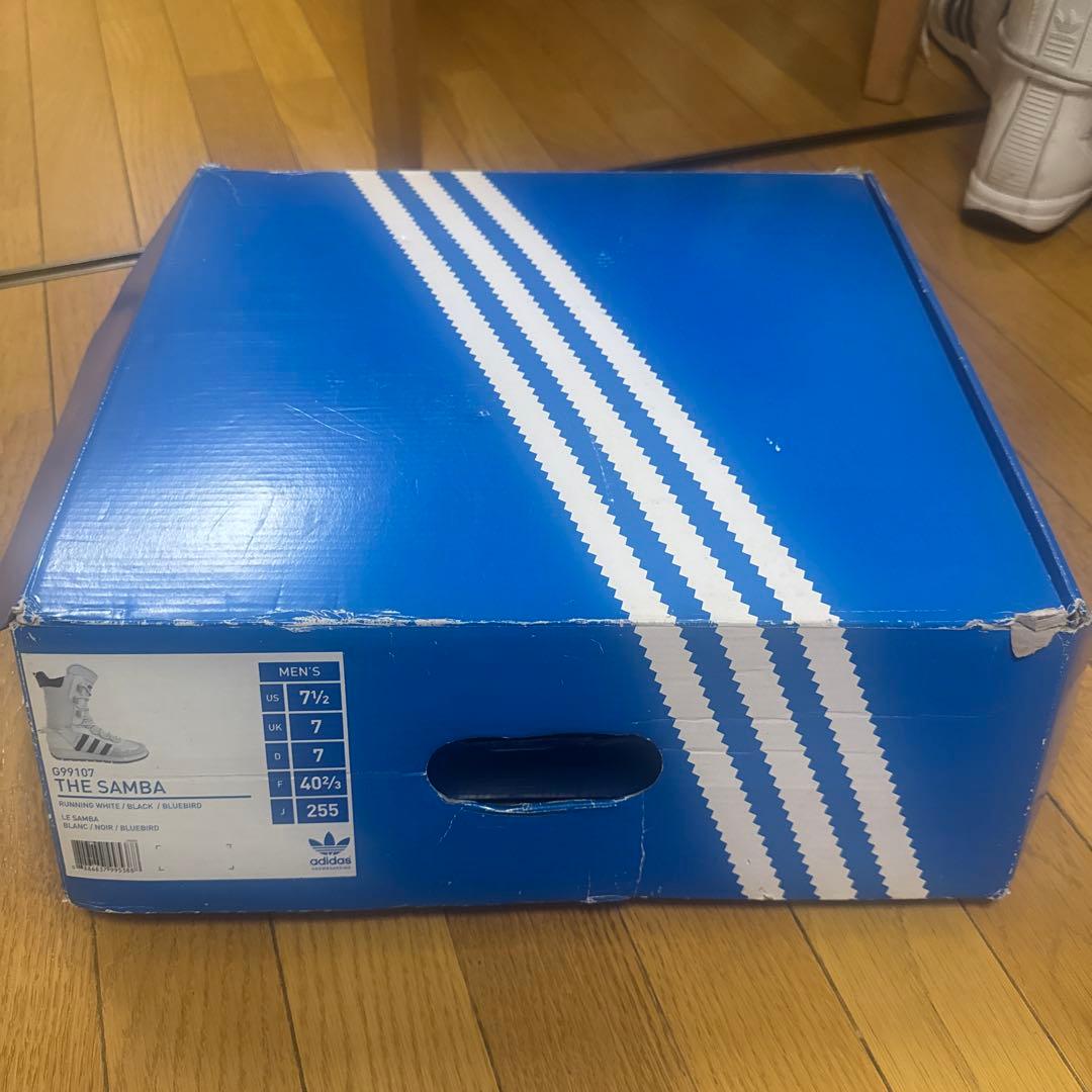 adidas スノーボードブーツ 25.5cm ホワイト/ブラック/ブルー