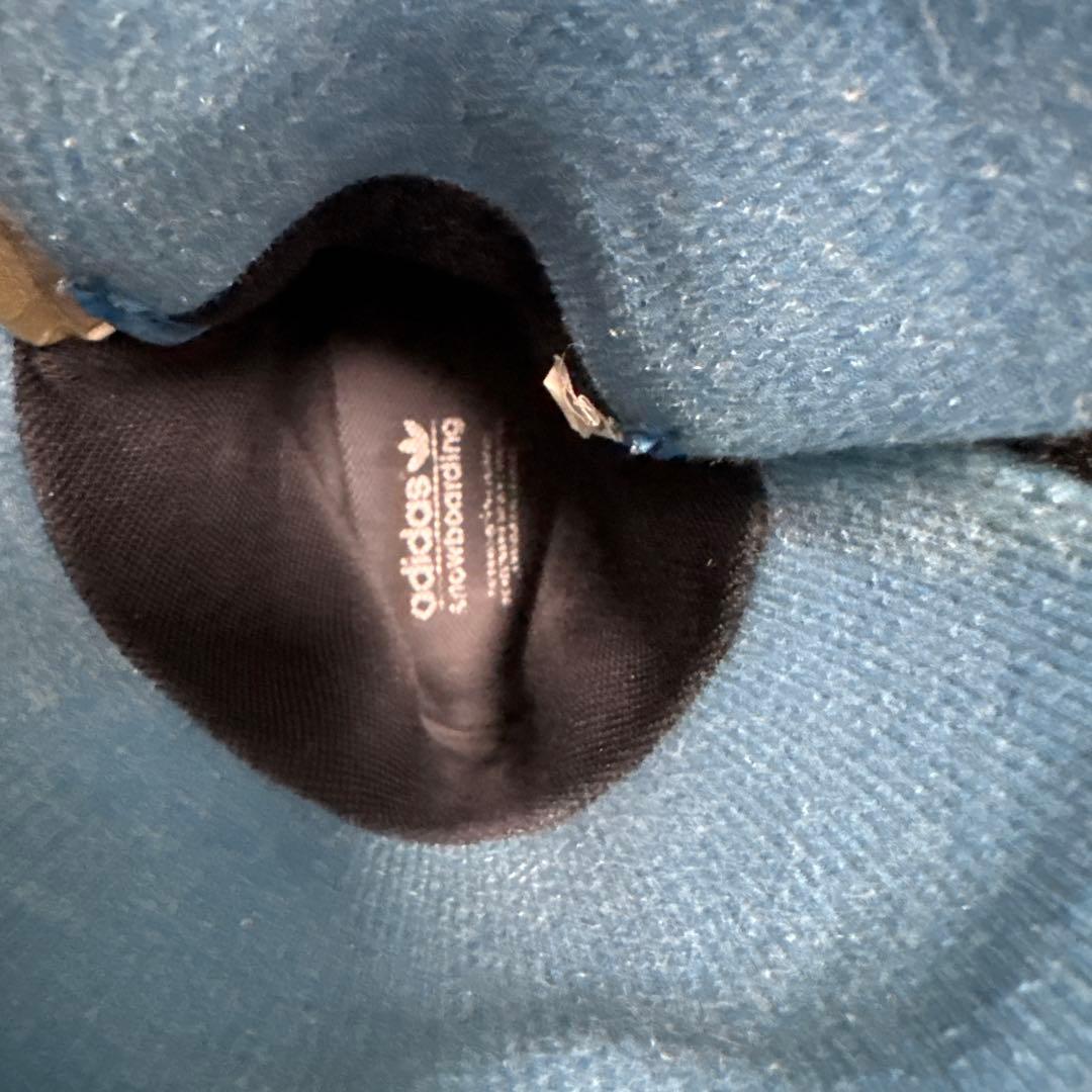 adidas スノーボードブーツ 25.5cm ホワイト/ブラック/ブルー