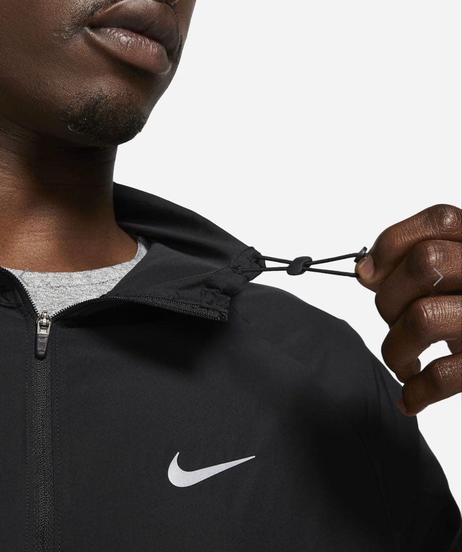 【新品】Nike ナイキ レペル マイラー　ランニングジャケット　ブラック L
