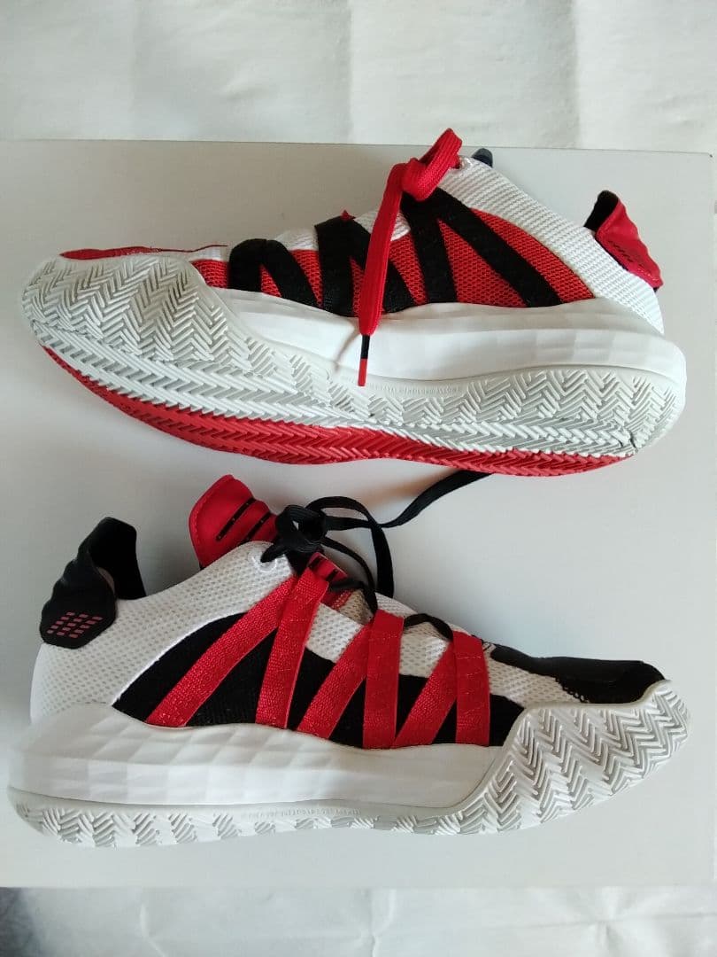 adidas　アディダス　メンズ　バスケットシューズ　デイム6　26.5