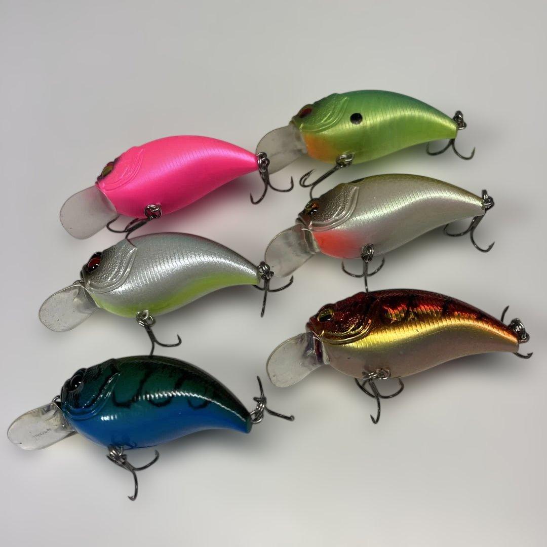 【美品】レイドジャパン　レベルクランク ６セット