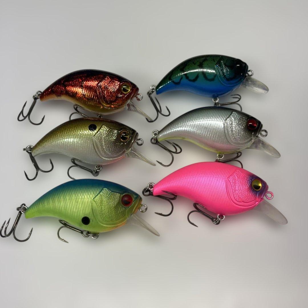 【美品】レイドジャパン　レベルクランク ６セット
