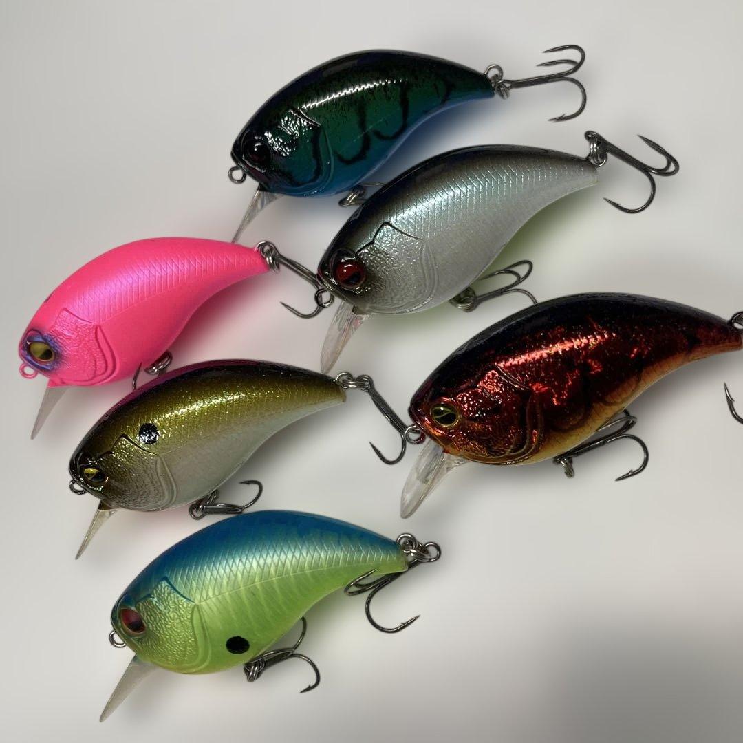 【美品】レイドジャパン　レベルクランク ６セット