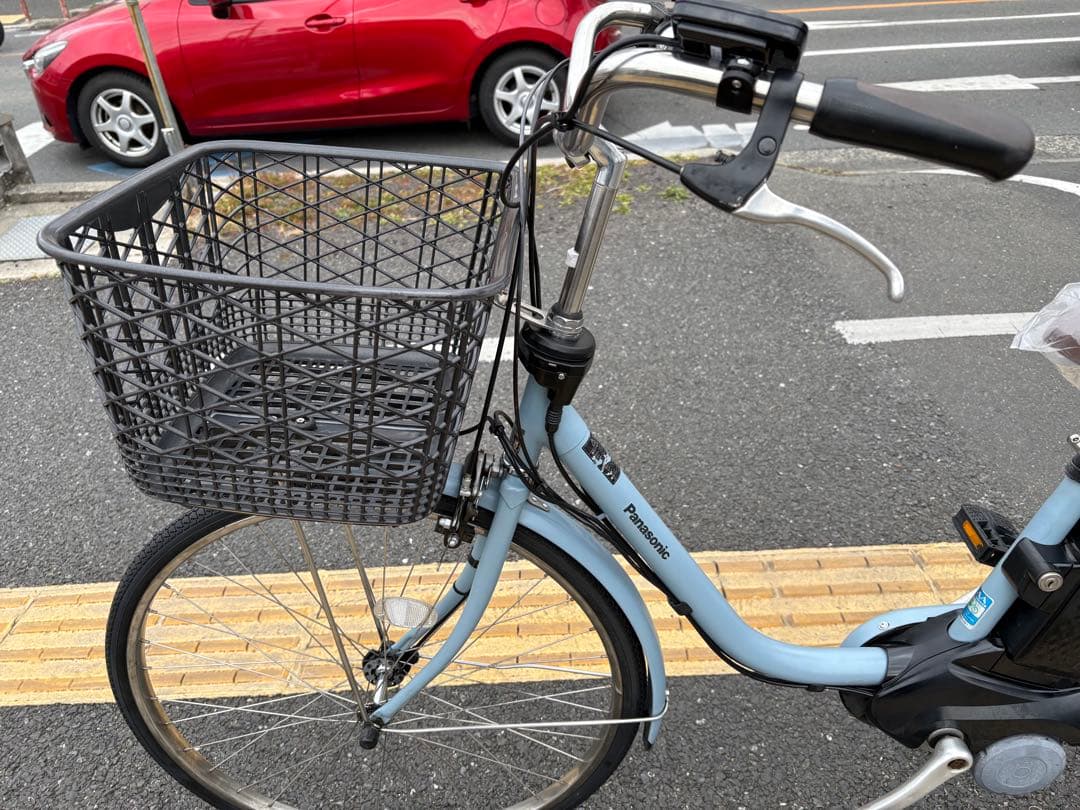 中古Panasonic電動アシスト自転車　12Ah 大阪　031