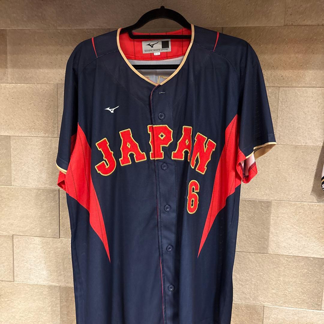 2023年WBC 侍ジャパン 大谷選手ユニフォーム 刺繍タイプ Oサイズ