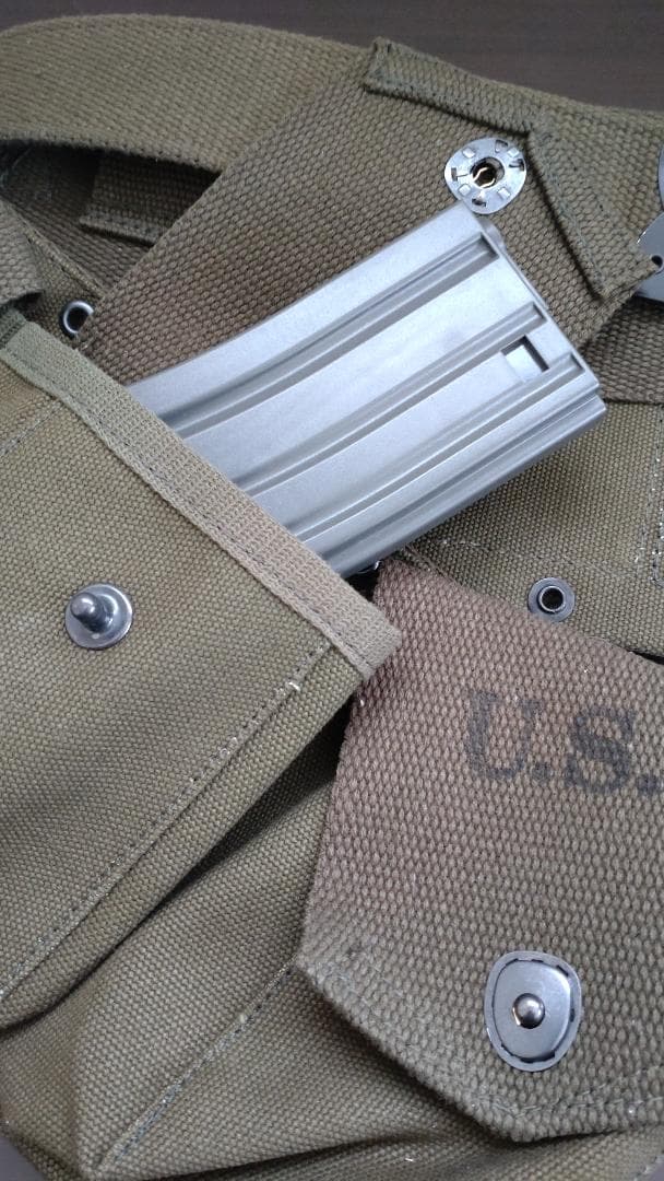新品　OD色　レプリカ　米軍　M1937　ブローニング　BAR　ピストルベルト