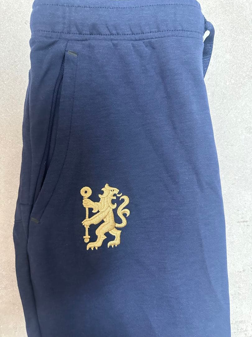 Chelsea fc パーカーNike navy/gold セットアップ L