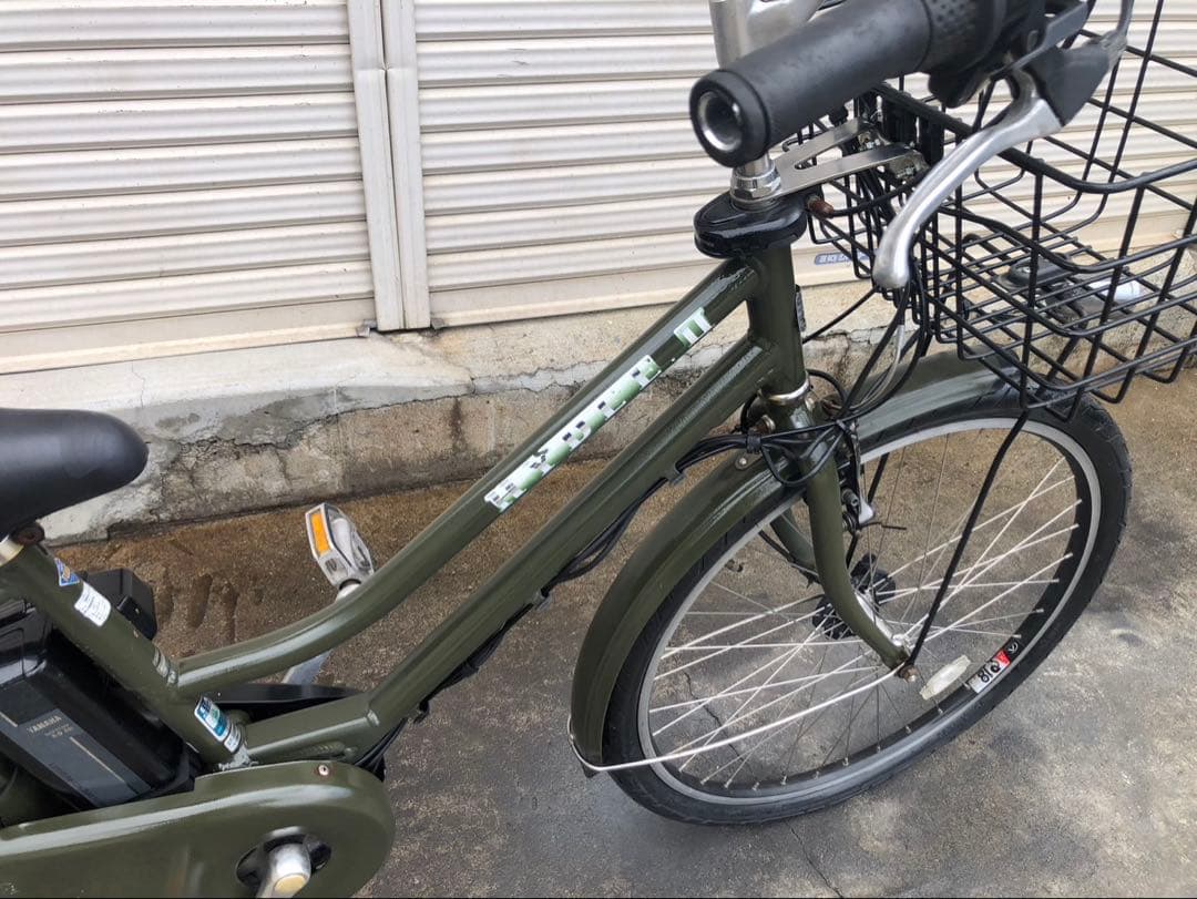 ブリヂストン新機種電動アシスト自転車ハイディ2.26 インチカーキアルミボディー
