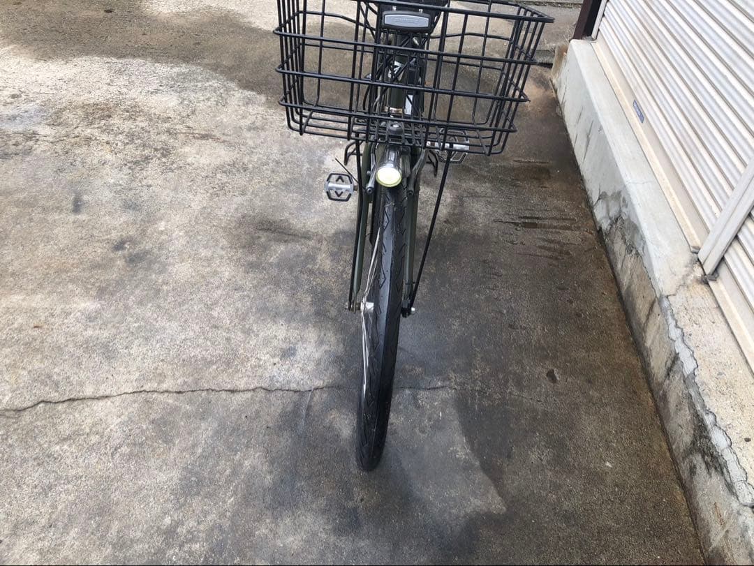 ブリヂストン新機種電動アシスト自転車ハイディ2.26 インチカーキアルミボディー