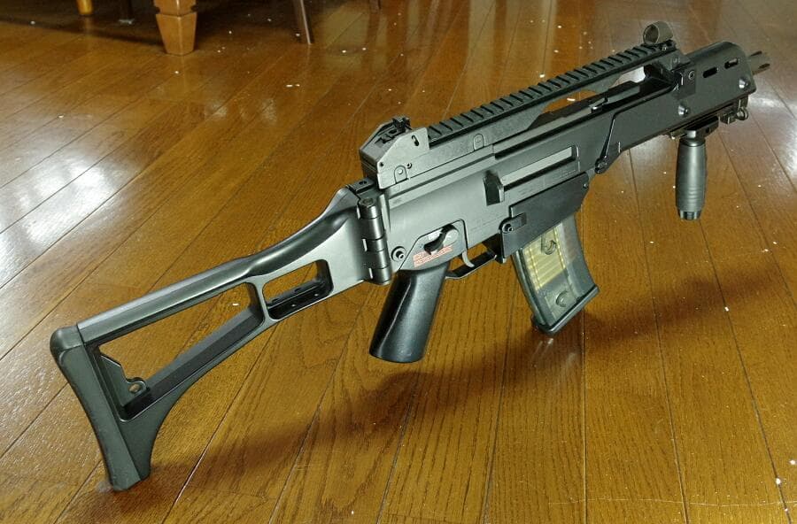 東京マルイ H&K G36C バーティカルグリップ&470連射マガジン付