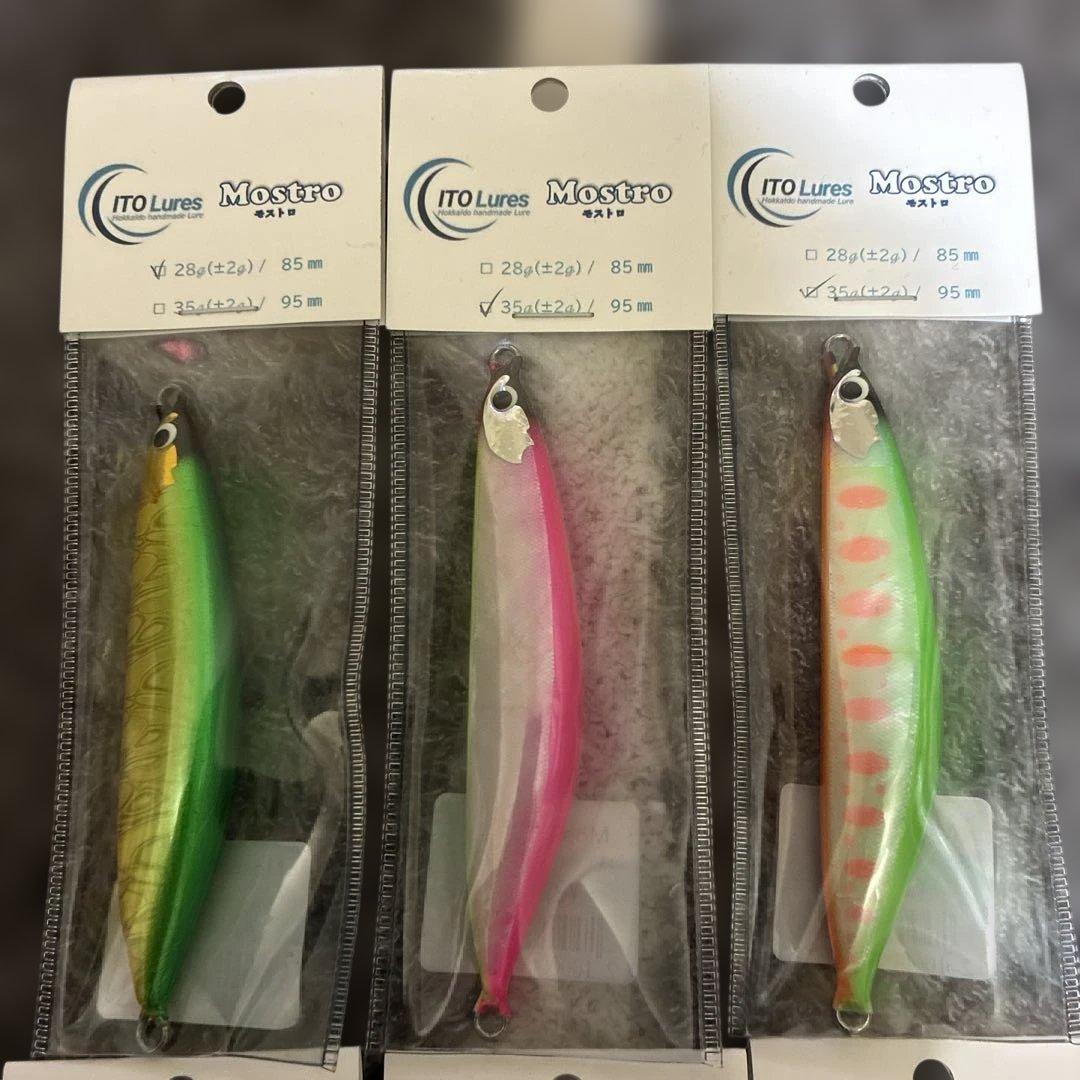 ITO Lures Mostro ルアー 6個セット