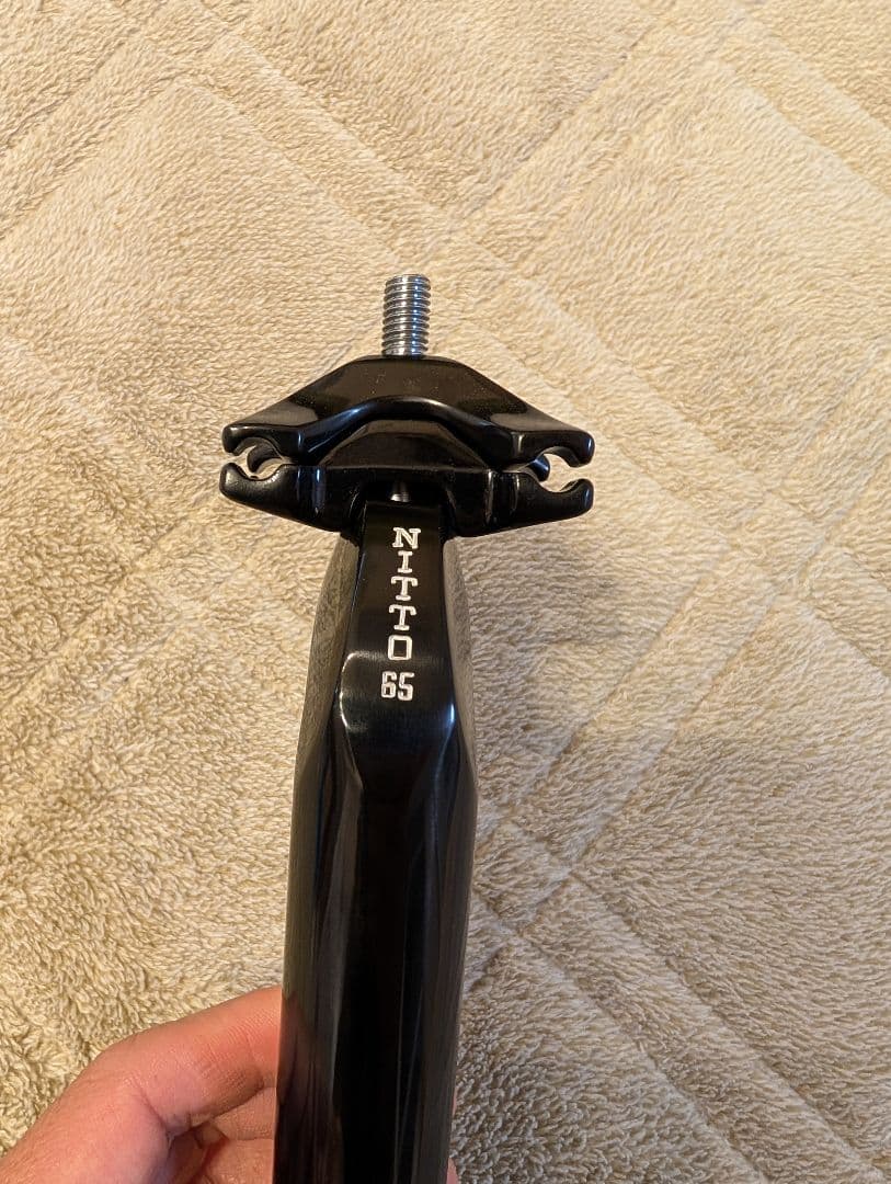 NITTO S65 シートポスト ブラック 250mm