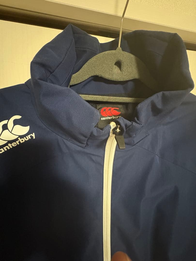 ★【昨年NEWモデル】canterbury フード付きジャケット XL 美品！