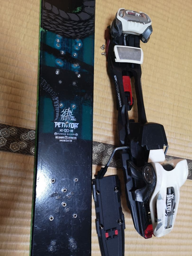 K2 Pettitor 2014モデル 179cm +マーカーバロンEPF