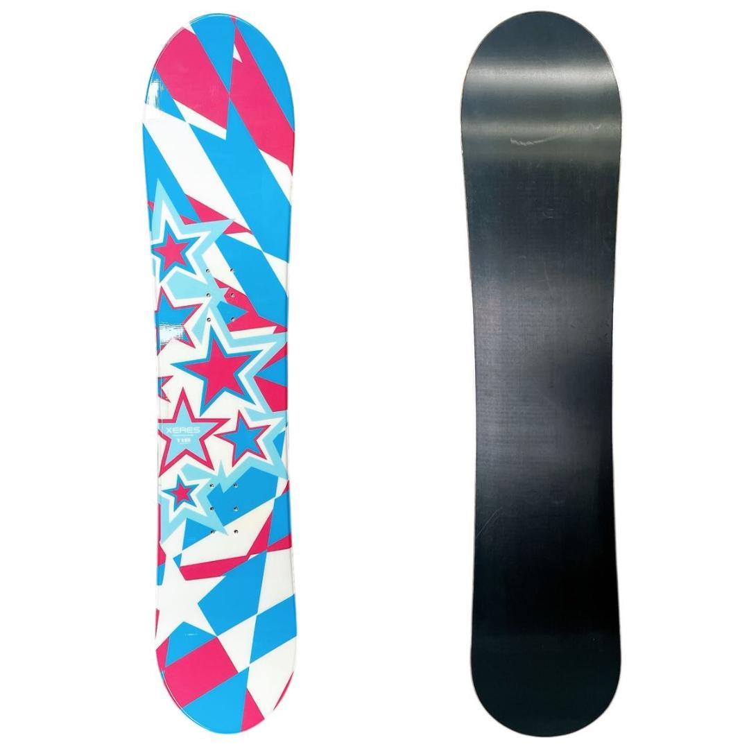 【予約品】ジュニアスノーボード XERES 118cm バインセット