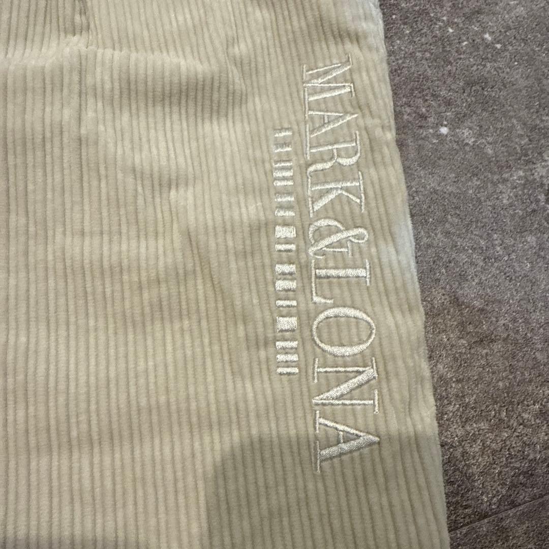MARK&LONA コード　コーデュロイパンツ50 完売品