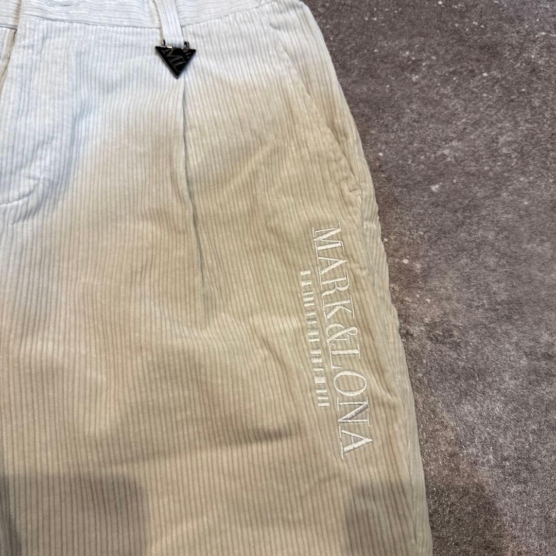 MARK&LONA コード　コーデュロイパンツ50 完売品