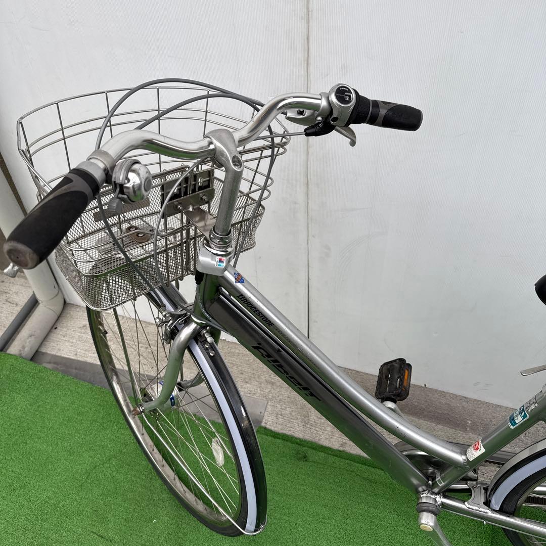 ブリヂストン アルベルト自転車 27インチ 内3速 オートライト