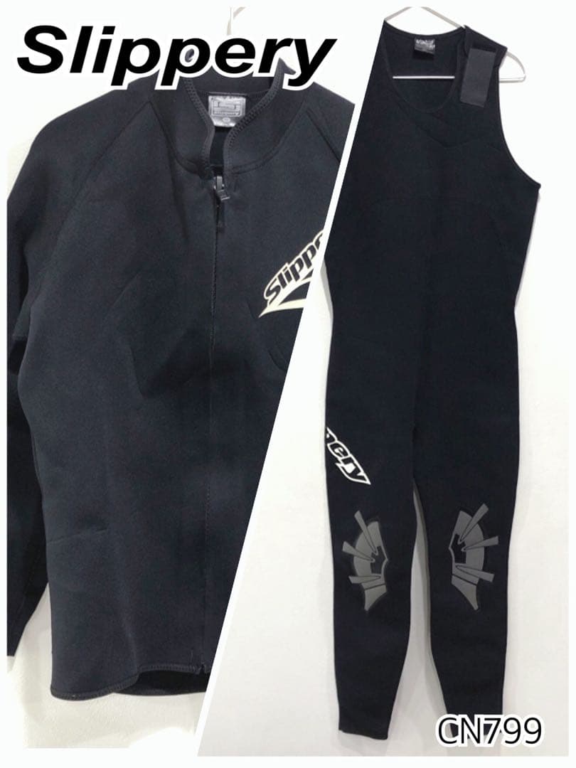 Slippery スリッパリー ウエットスーツ ブラック　2XL