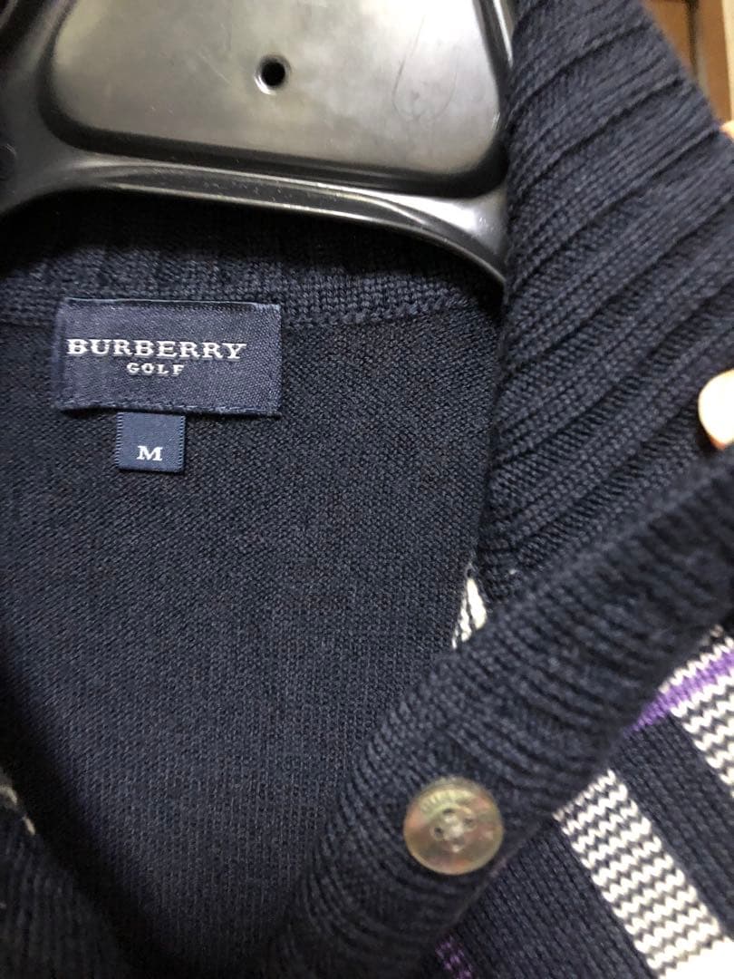 Burberry Golf チェック柄 ニットベスト