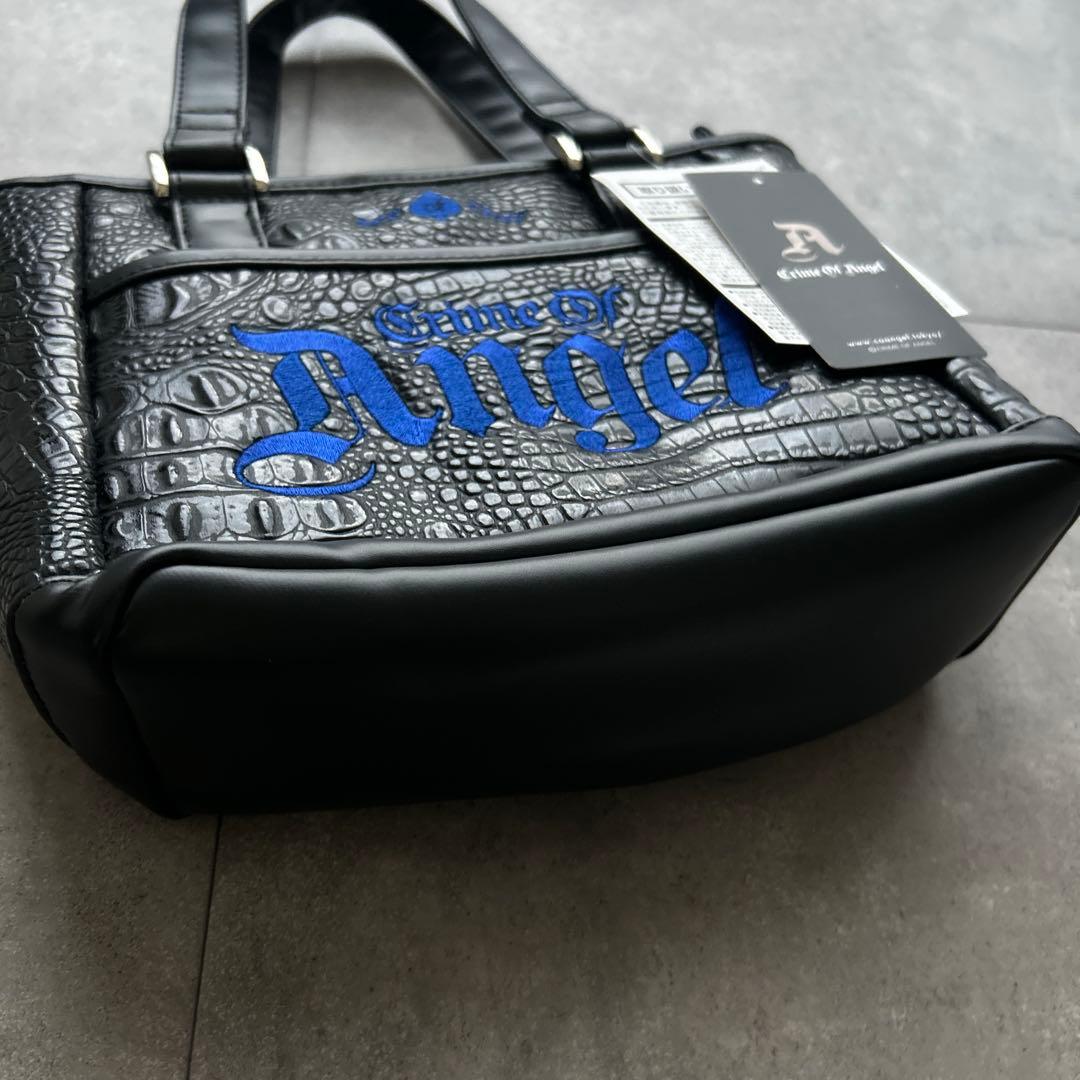 新品未使用　crime of angel カートバック　ブラック　刺繍