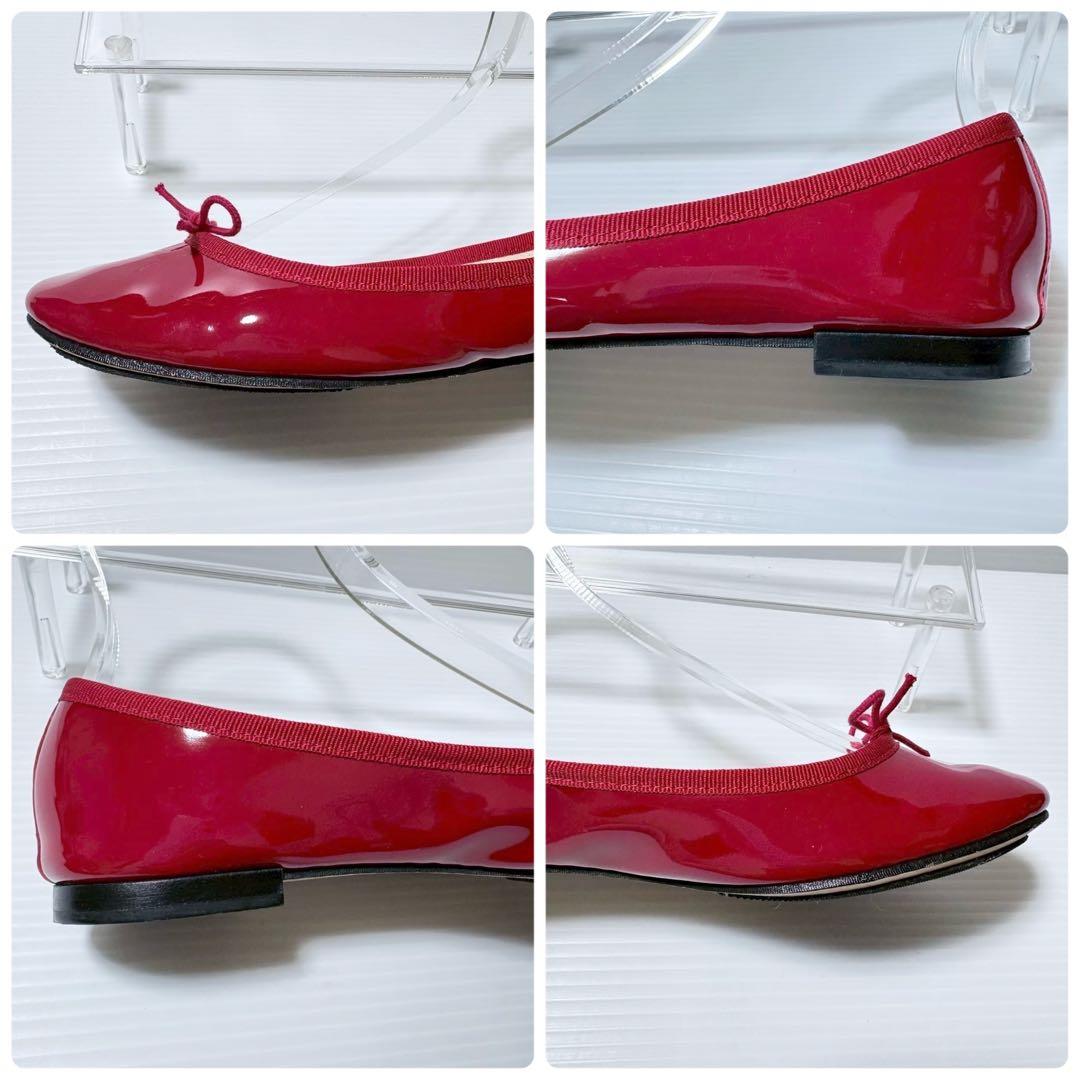 repetto レペット バレエシューズ フラット リボン 24.5cm