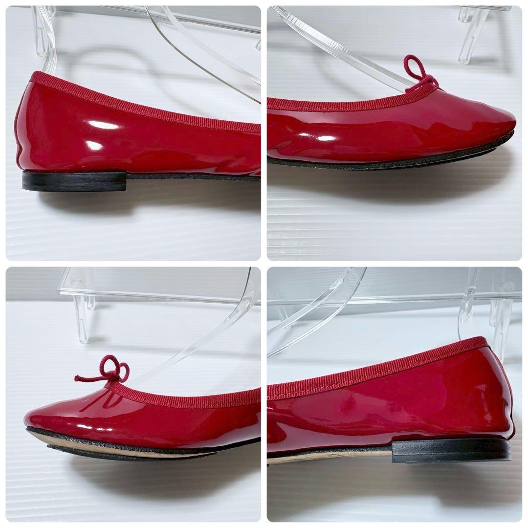 repetto レペット バレエシューズ フラット リボン 24.5cm