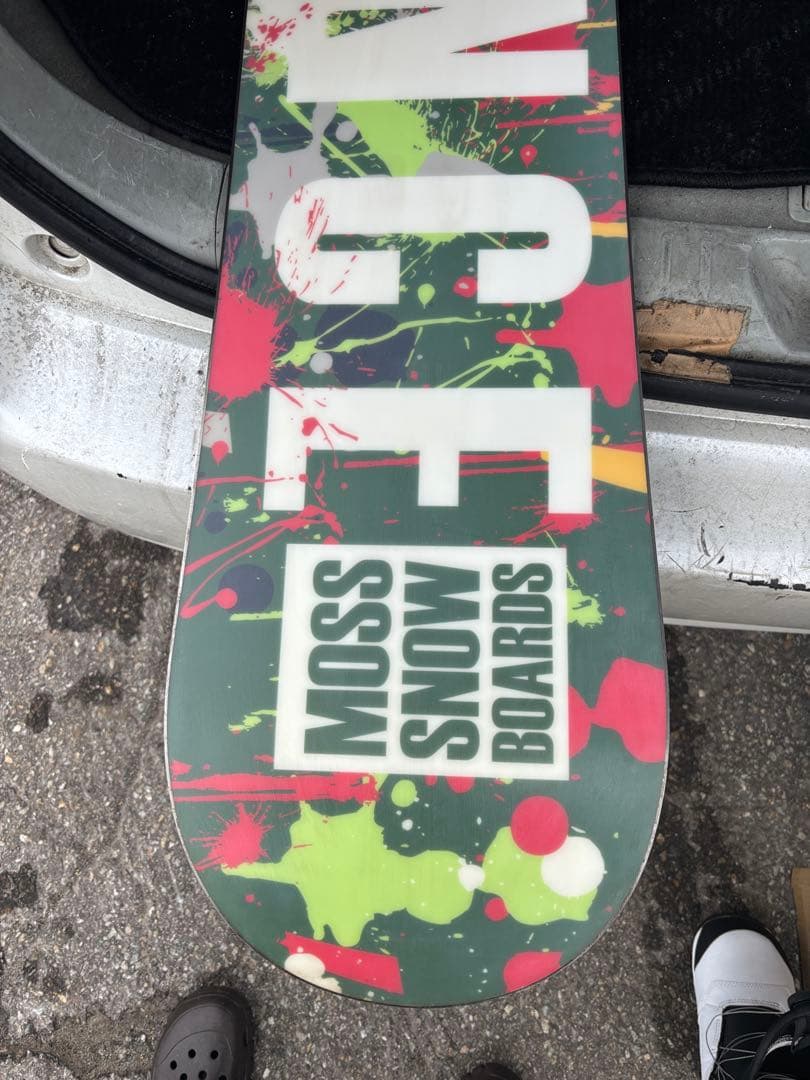 スノーボード MOSS BOARDS FIFTY BALANCE FIFTY 156