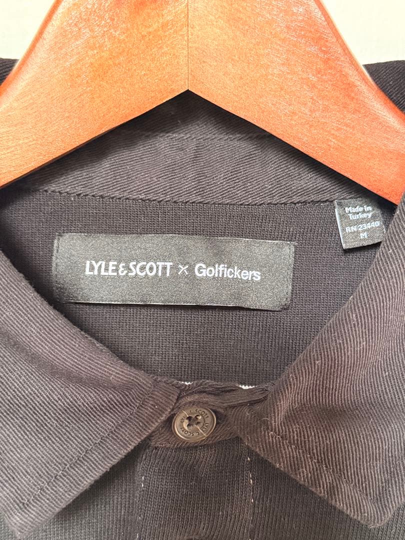 ゴルフィッカーズ Golfickers LYLE&SCOTT 長袖 ラガーシャツ