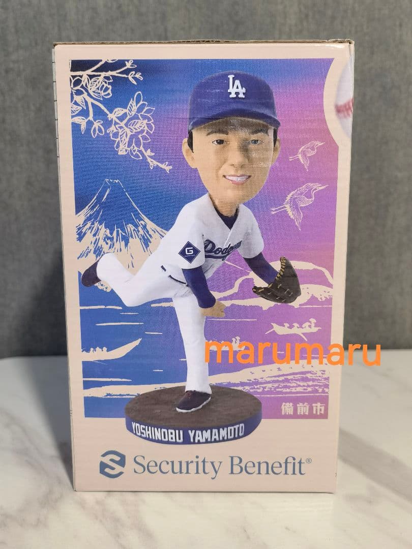 新品 山本由伸ボブルヘッド人形[本物] 6月13日ドジャーススタジアム限定配布①