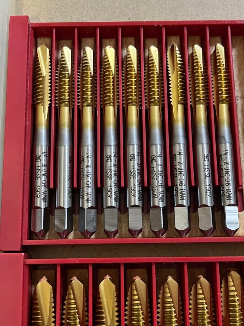 osgタップYAMAWAタップなど22本セット 未使用近い