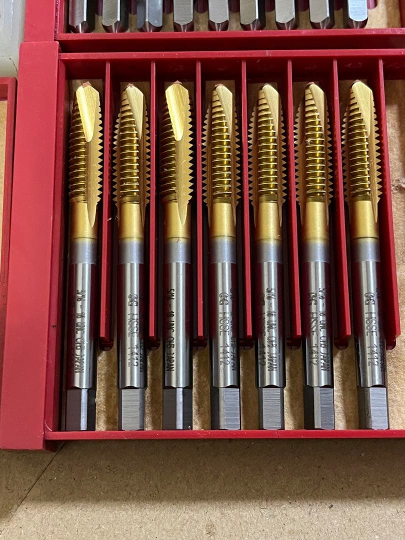 osgタップYAMAWAタップなど22本セット 未使用近い