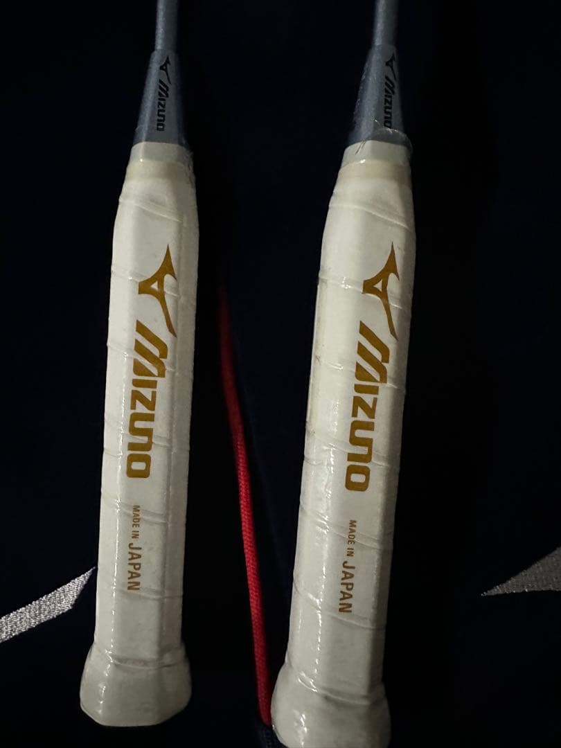 Mizuno バドミントンラケット 2本セット 3U5