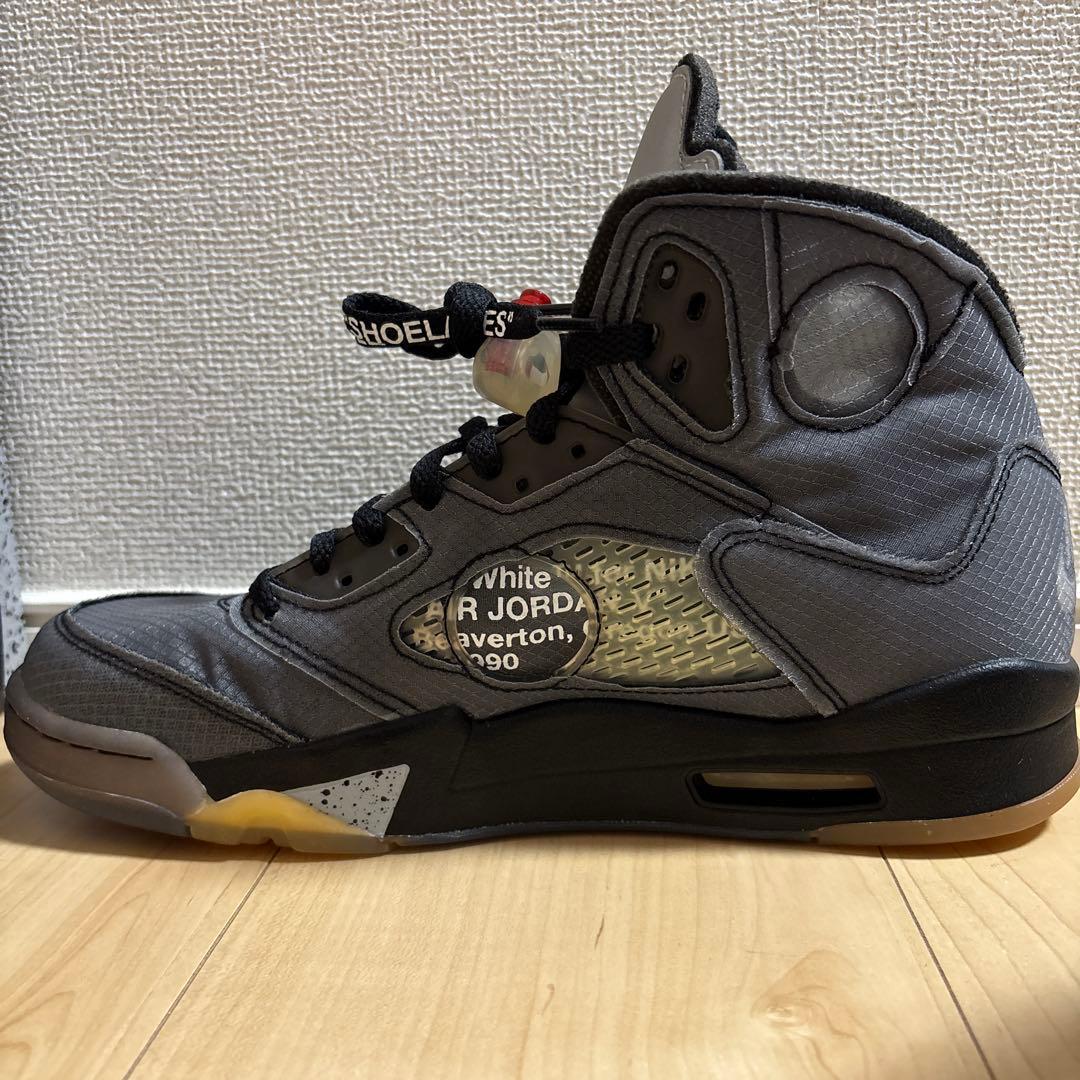 NIKEエアジョーダン 5 レトロ SP ブラック/ファイア27cm 新品未使用