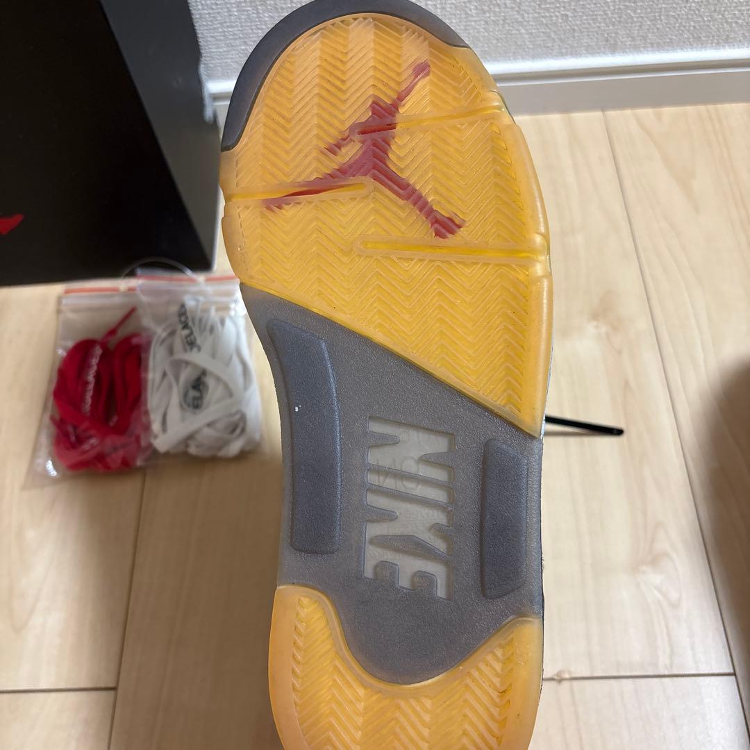 NIKEエアジョーダン 5 レトロ SP ブラック/ファイア27cm 新品未使用