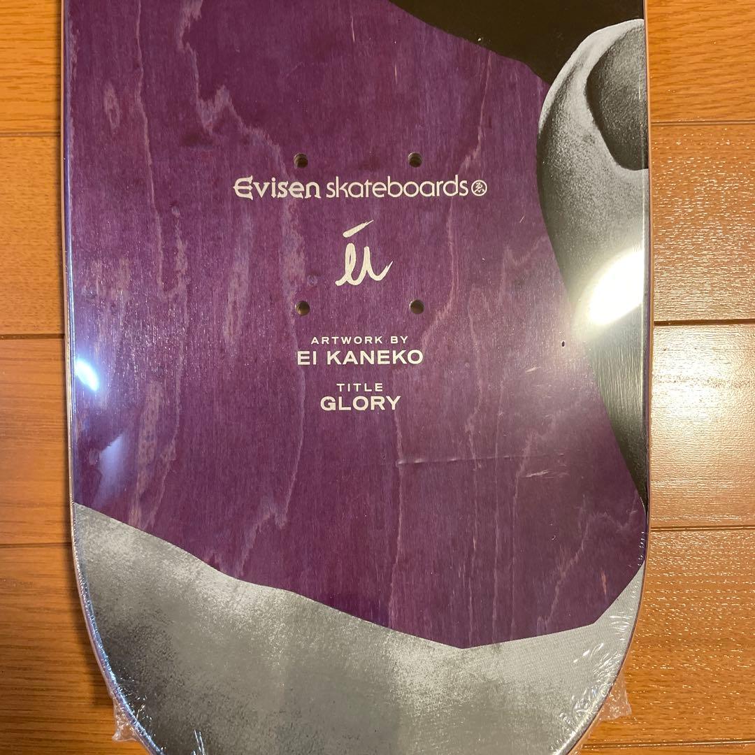 EVISEN スケートボードデッキ　デッキテープ付き