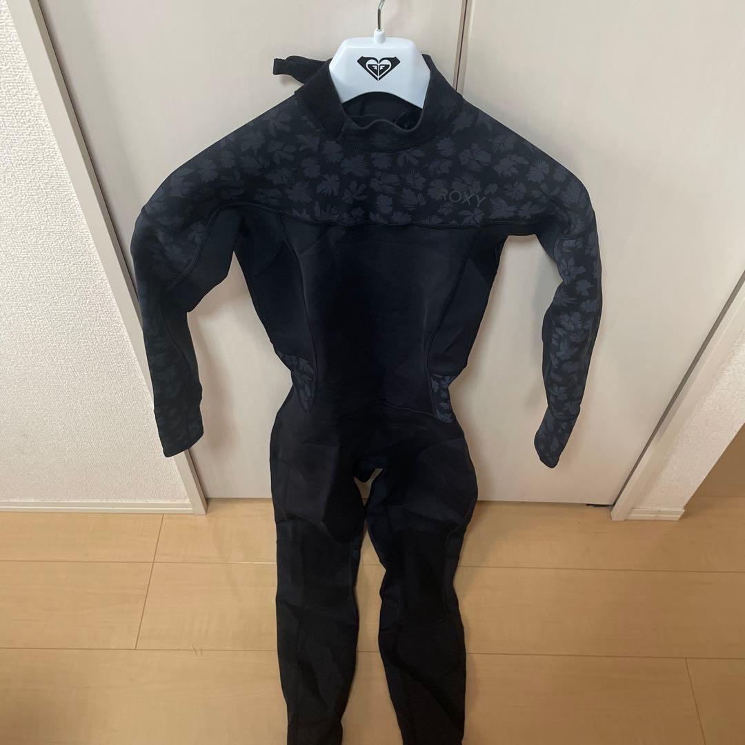 【着用1回】ROXY ウエットスーツフルスーツファスナー付きS 1mm
